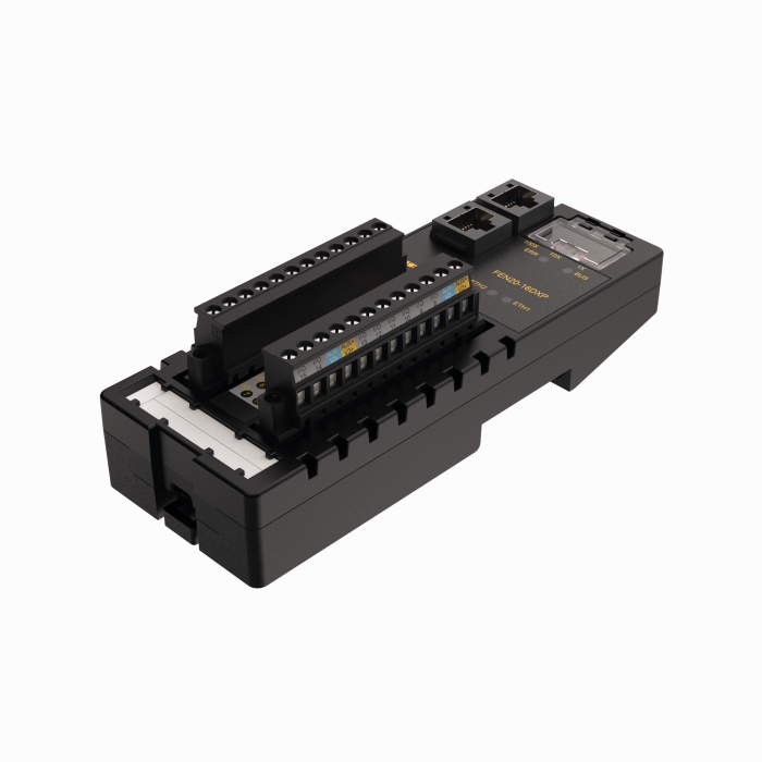 Compact IP20 Multiprotocol Ethernet I/O Station - 16 Configurable Digital PNP Channels (FEN20-16DXP)