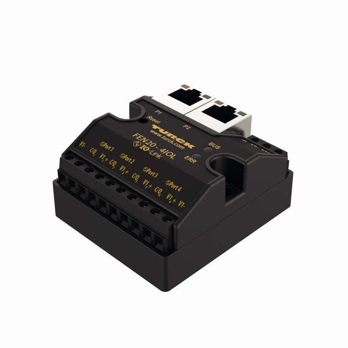 Compact IP20 Multiprotocol I/O Station - 4 IO-Link Master Channels (FEN20-4IOL)