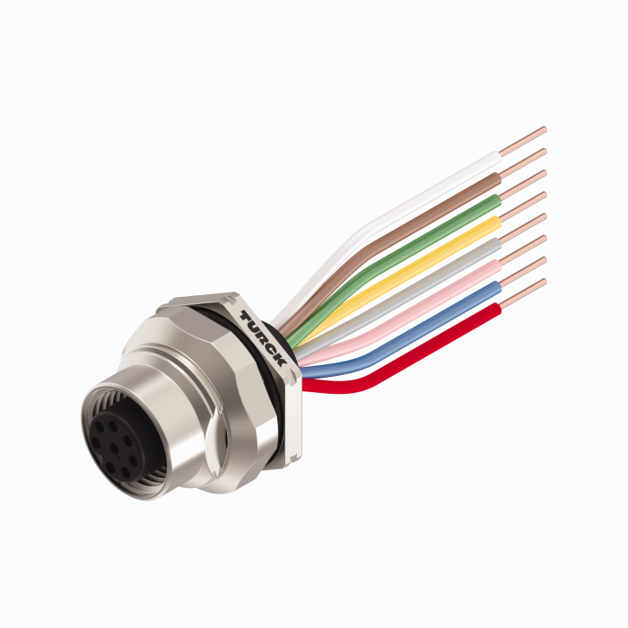 Actuator and Sensor Receptacle - Rear Mount (FKFD 8-0.2)