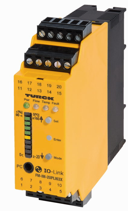 Processor Unit - For the Connection of FCS and FCI Product Series Flow Sensors (FM-IM-2UPLI63X)