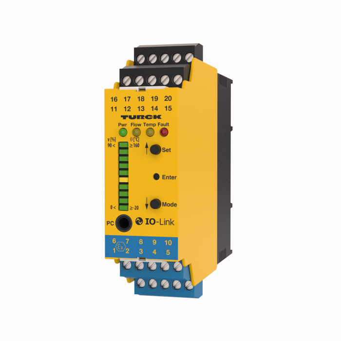 Processor Unit - For the Connection of FCS/FCI Product Series Ex Flow Sensors (NAEX) (FMX-IM-3UR38X)