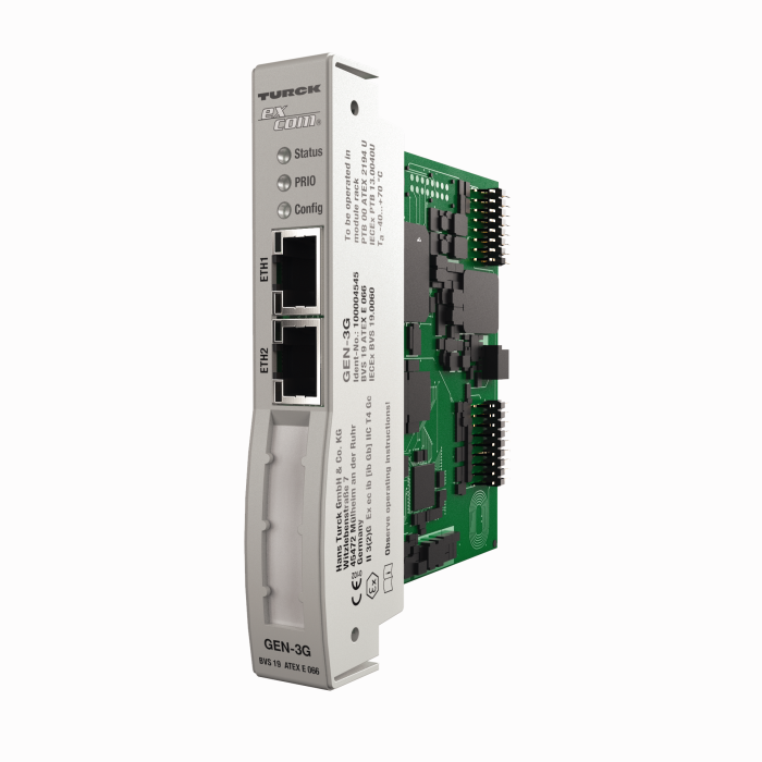excom I/O System - Multiprotocol Gateway for Ethernet (GEN-3G)