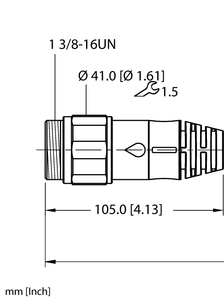 Powerfast Cordset - Extension Cable