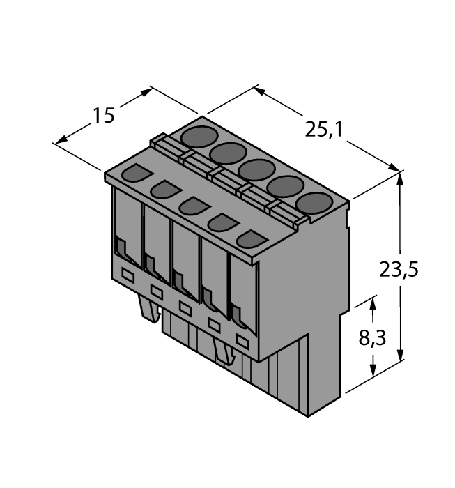Accessories - Removable Spring-Type Terminals (IM-CC-5X2BK/2BK)