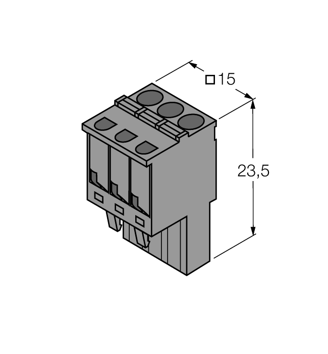 Accessories - Removable Screw Terminals (IM-SC-3X2BU/2BK)
