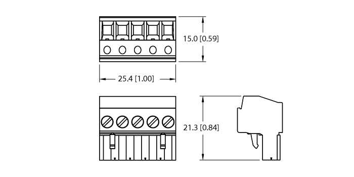 Accessories - Removable Screw Terminals (IM-SC-5X2BU/2BK)