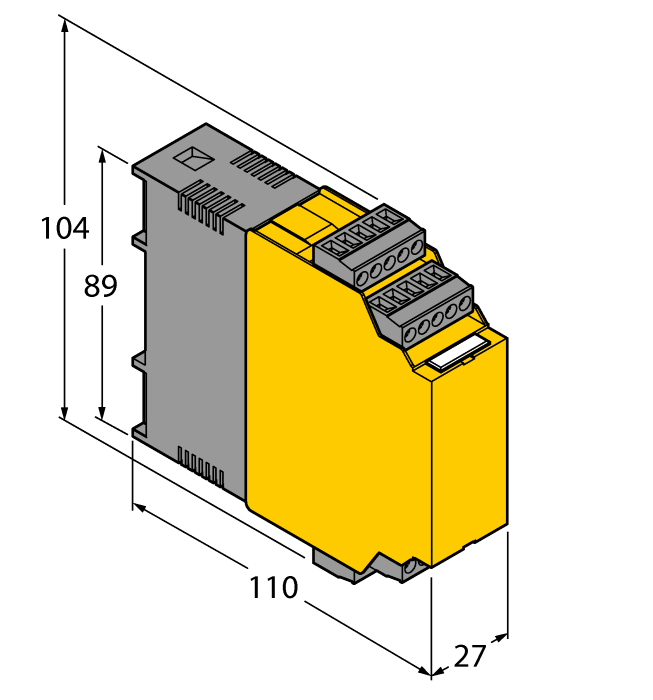 Trip amplifier - 1-channel (IM43-14-SRI)