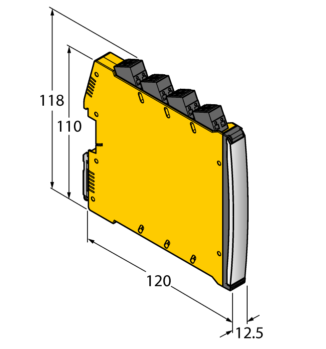 Accessories - Power Supply Module — Power-Bridge (IMX12-PS02-UI-UIR-PR/24VDC/CC)