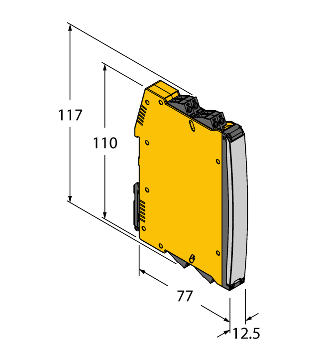 Analog Signal Isolator - 1-channel (IMXK12-AO01-1I-1I-H0/24VDC)