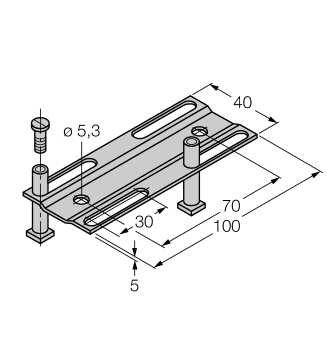 Mounting Accessories - Adjusting bar (LSAP-2)