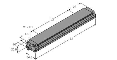 Turck Magnetically actuated linear position sensor # LT20E-Q21-LI0X3-H1141