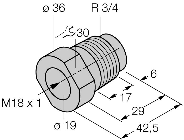 Mounting Accessories - Mounting Adapter (MAP-M18)