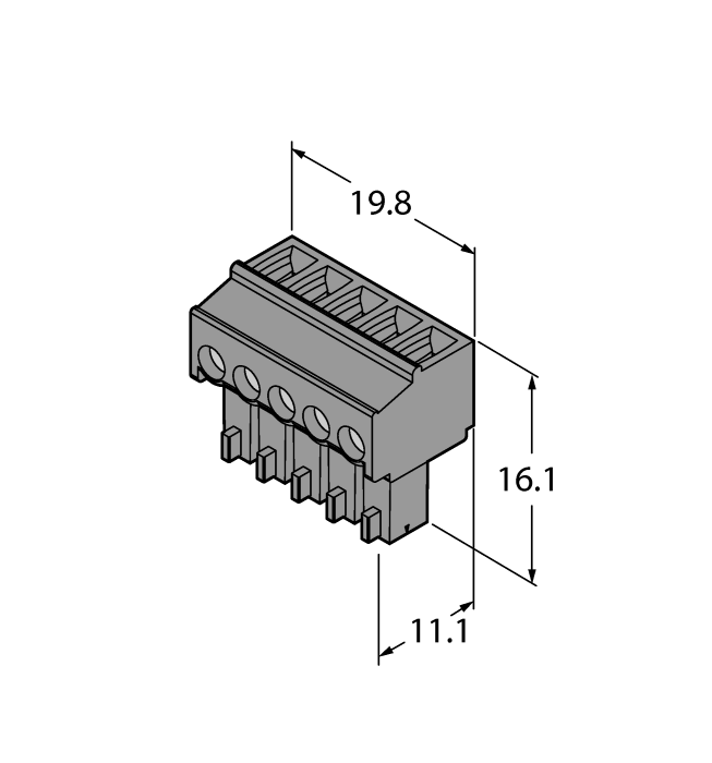 Accessories - Power Bridge Connection Terminal (MC 1.5/ 5-ST-3.81 BK)
