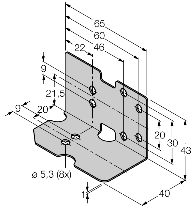 Mounting Accessories - protective frame (MF-CK40-2S)