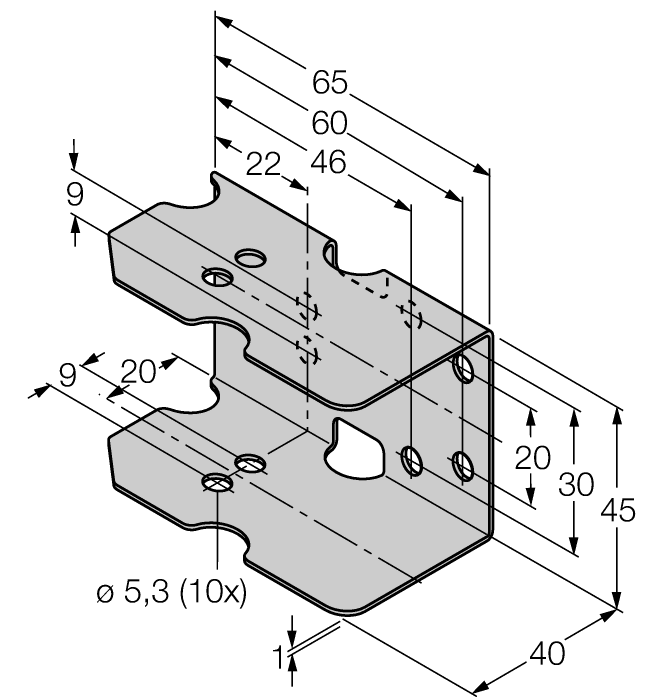 Mounting Accessories - protective frame (MF-CK40-3S)