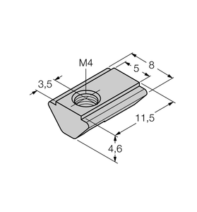 Mounting Accessories - Sliding Block