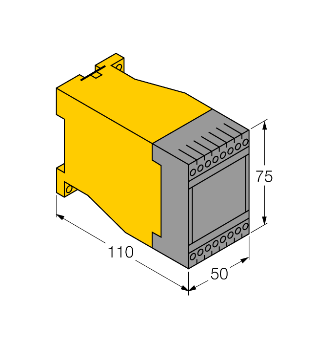 Processor Unit - For the Connection of FCS Product Series Non-Ex Flow Sensors (MS96-12R/115VAC)