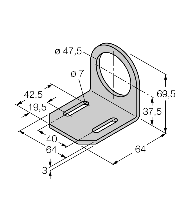 Mounting Accessories - Mounting bracket (MW47)