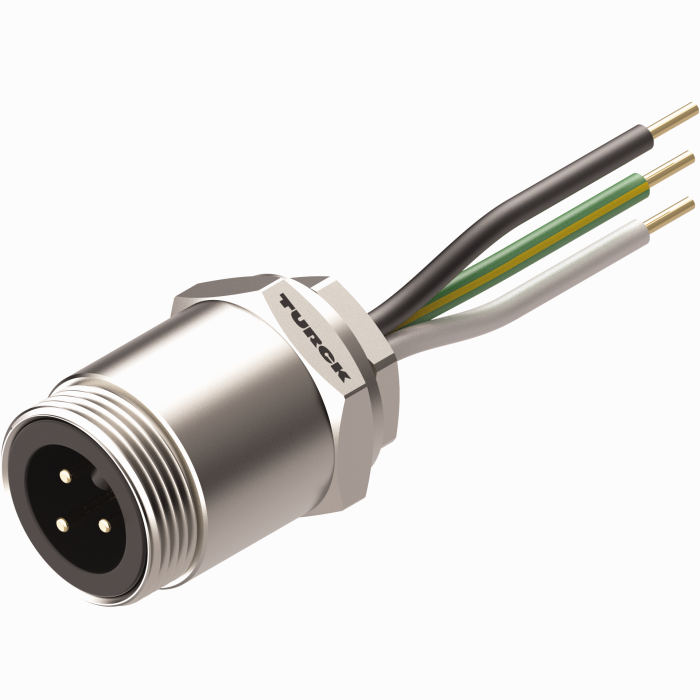 Hazardous Location Power Receptacle - Front Mount (P-PWR-GSDFV 30-0.3M/14.5/NPT)