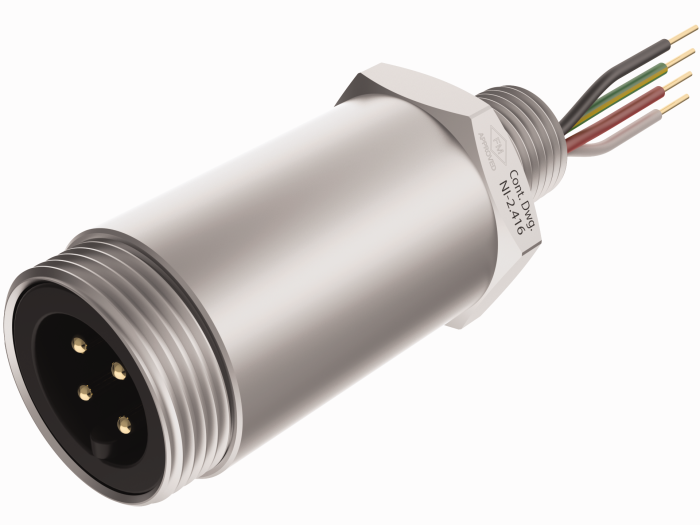 Hazardous Location Power Receptacle - Front Mount (P-PWR-GSDFV 44 EX-0.5M/14.5/NPT)