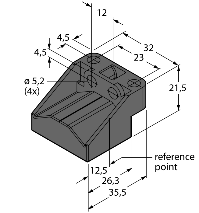Accessories - Positioning Element (P2-LI-Q25L)
