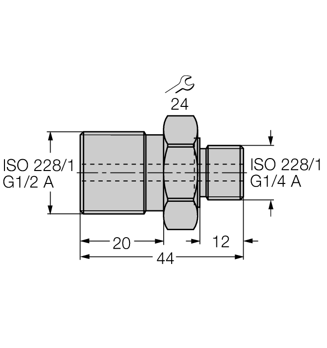 Accessories - Threaded Adapter (PCV-G1/2A4)