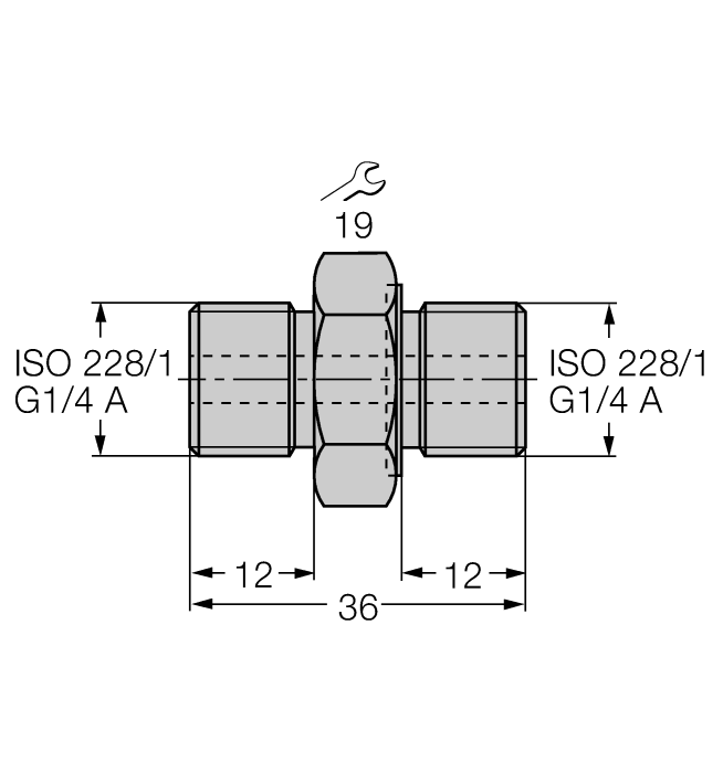 Accessories - Threaded Adapter (PCV-G1/4A4)