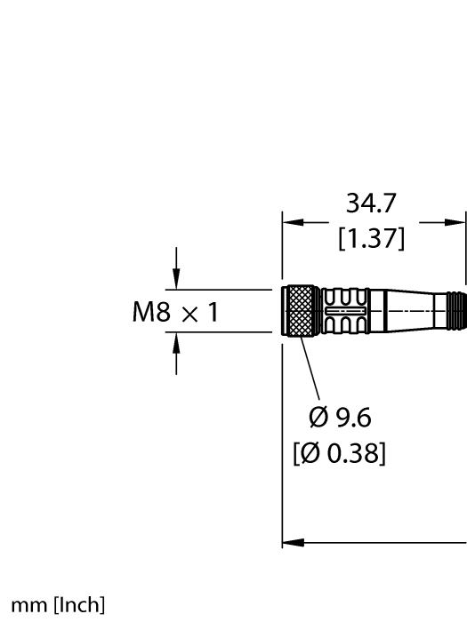 Actuator and Sensor Cable - Connection Cable (PKG 6M-0.2/S760)