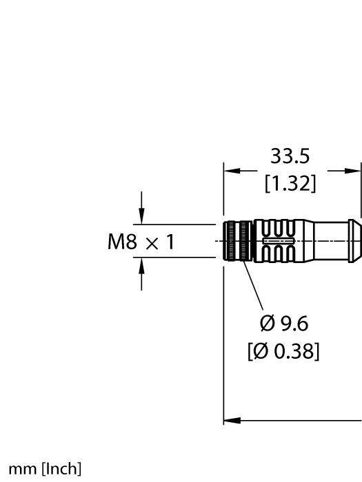 Actuator and Sensor Cordset - Connection Cordset (PKGS 3M-10/S760/S771)