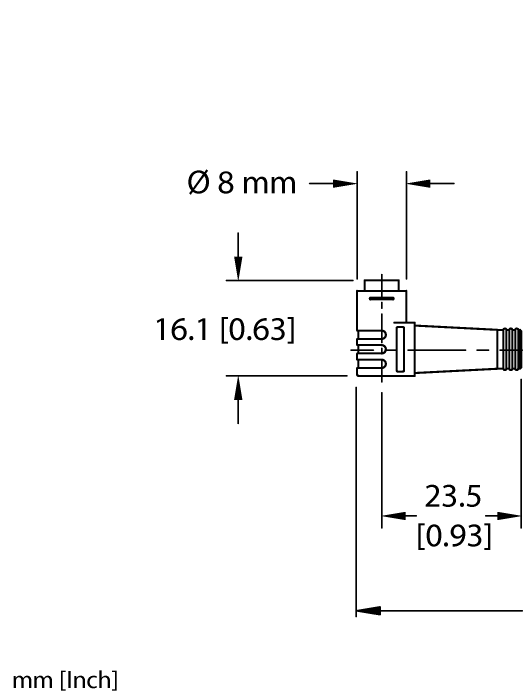 Actuator and Sensor Cable - Connection Cable (PKW 3-10/S90)
