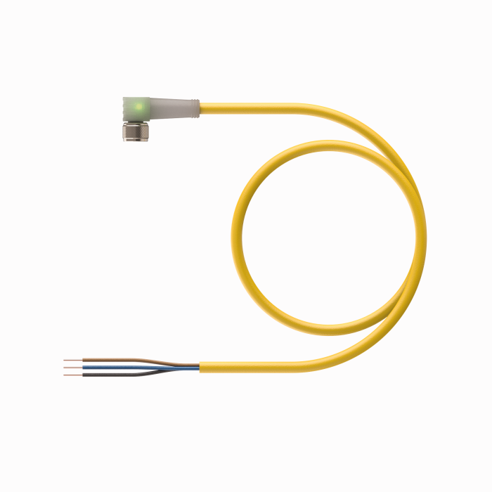 Actuator and Sensor Cable - Connection Cable (PKW 3M-N7X2-2)