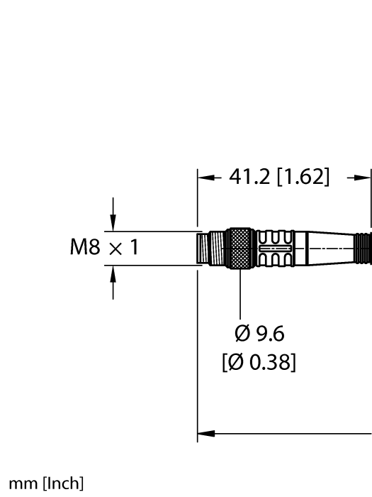 Actuator and Sensor Cable - Connection Cable (PSG 5M-1/S90)