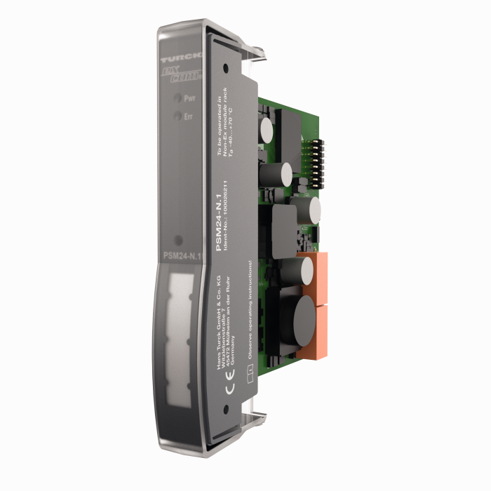 excom I/O System - Power Supply Module, 24 VDC, Non-Ex (PSM24-N.1)