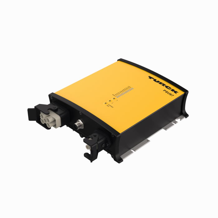 Smart Power Supply Module in IP67 - 24…28 VDC Output Voltage (PSU67-3P-1H2-1H0-24250-IOL)