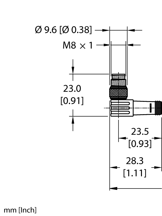 Actuator and Sensor Cable - Connection Cable (PSW 4M-2/S90/S653)