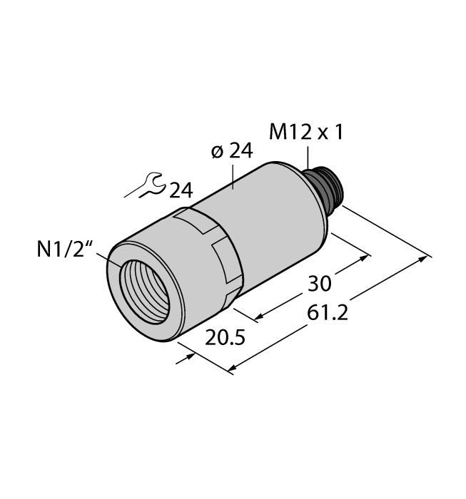 Pressure Transmitter - With Current Output (2-Wire) (PT100PSIG-2017-I2-H1141/X)