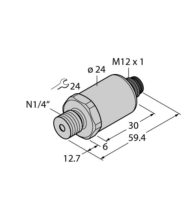 Pressure Transmitter - With Current Output (2-Wire) (PT2000PSIG-2003-I2-H1143)