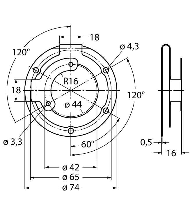 Accessories - Flex mount (RA-E1)