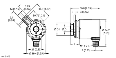 Absolute Rotary Encoder - Multiturn - IO-Link