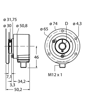 Incremental Hollow Shaft Rotary Encoder
