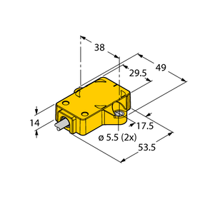Inductive Angle Sensor - With Analog Output For Use in Vehicle Board Nets