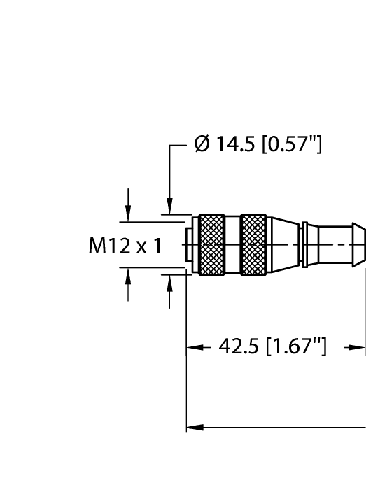 Welding Cordset - Extension Cable (RK 4.5T-0.3-RS 4.5T/S1587)