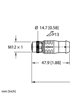 Actuator and Sensor Cordset - Extension Cordset