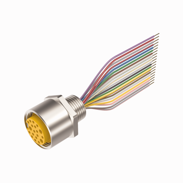 Actuator and Sensor Receptacle - Front Mount (RKF 190-0.2M/14.5/NPT)
