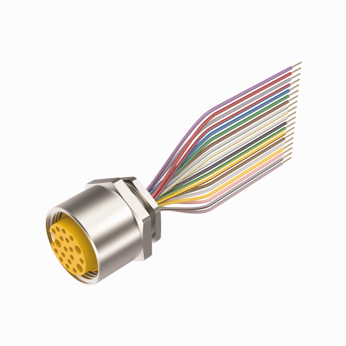 Actuator and Sensor Receptacle - Front Mount (RKF 190-0.3M/PG 16)