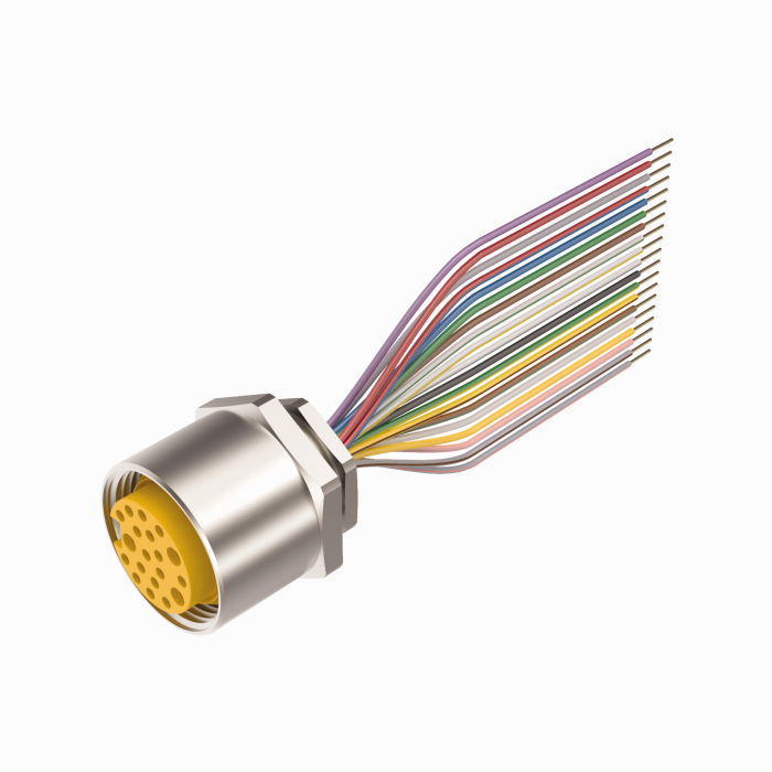 Actuator and Sensor Receptacle - Front Mount (RKF 190-1M/M20)