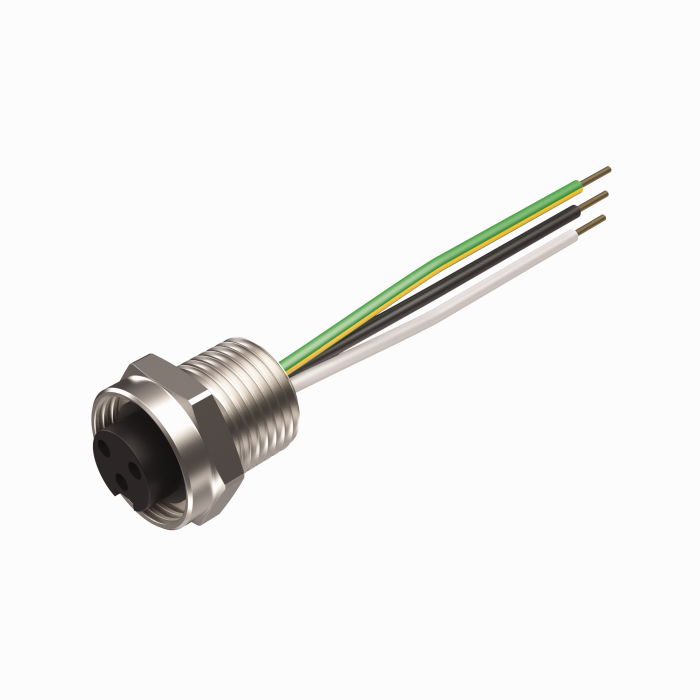 Powerfast™ Receptacle - Front Mount (RKF 34-1M/NPT)