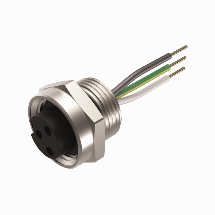 Actuator and Sensor Receptacle - Front Mount (RKF 36-0.2M)