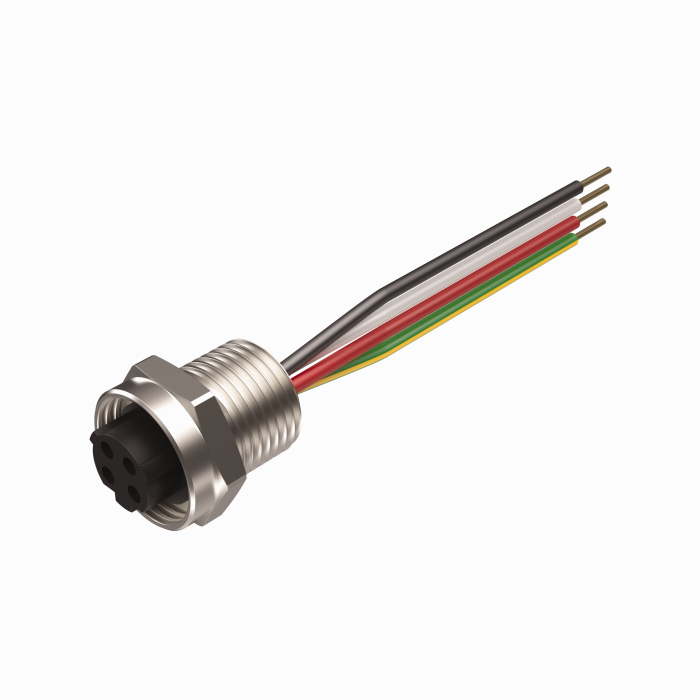 Powerfast™ Receptacle - Front Mount (RKF 44P-0.5M/NPT)