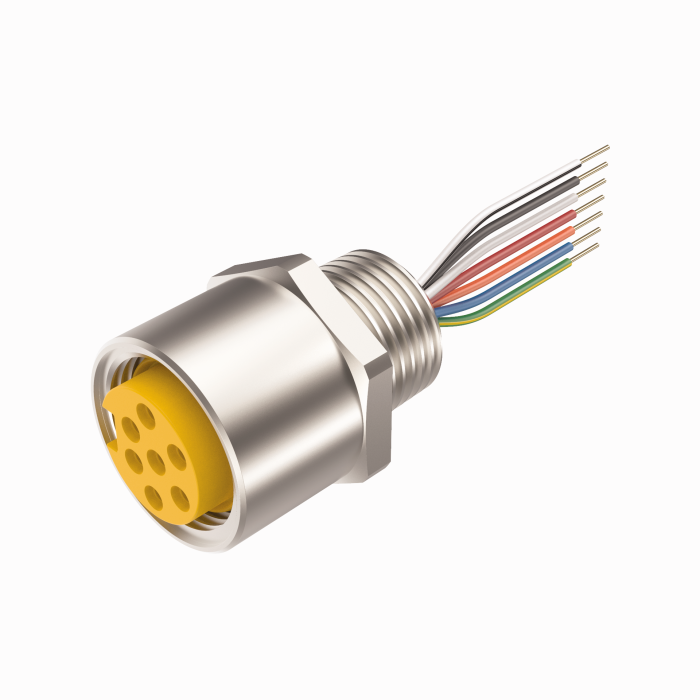 Actuator and Sensor Receptacle - Front Mount (RKF 76-0.1M/14.5/NPT)